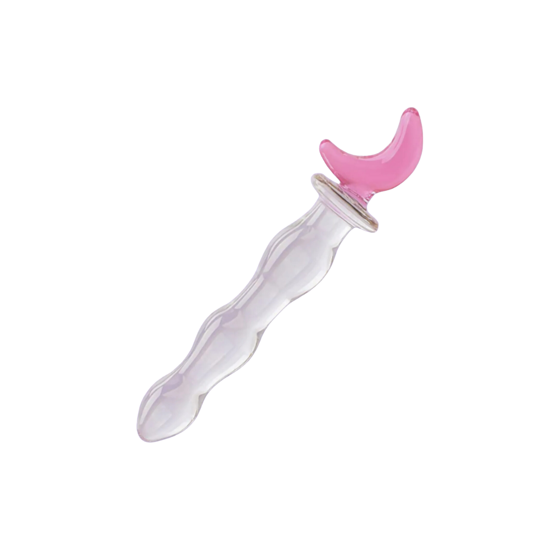 DILDO EN VIDRIO LUNA