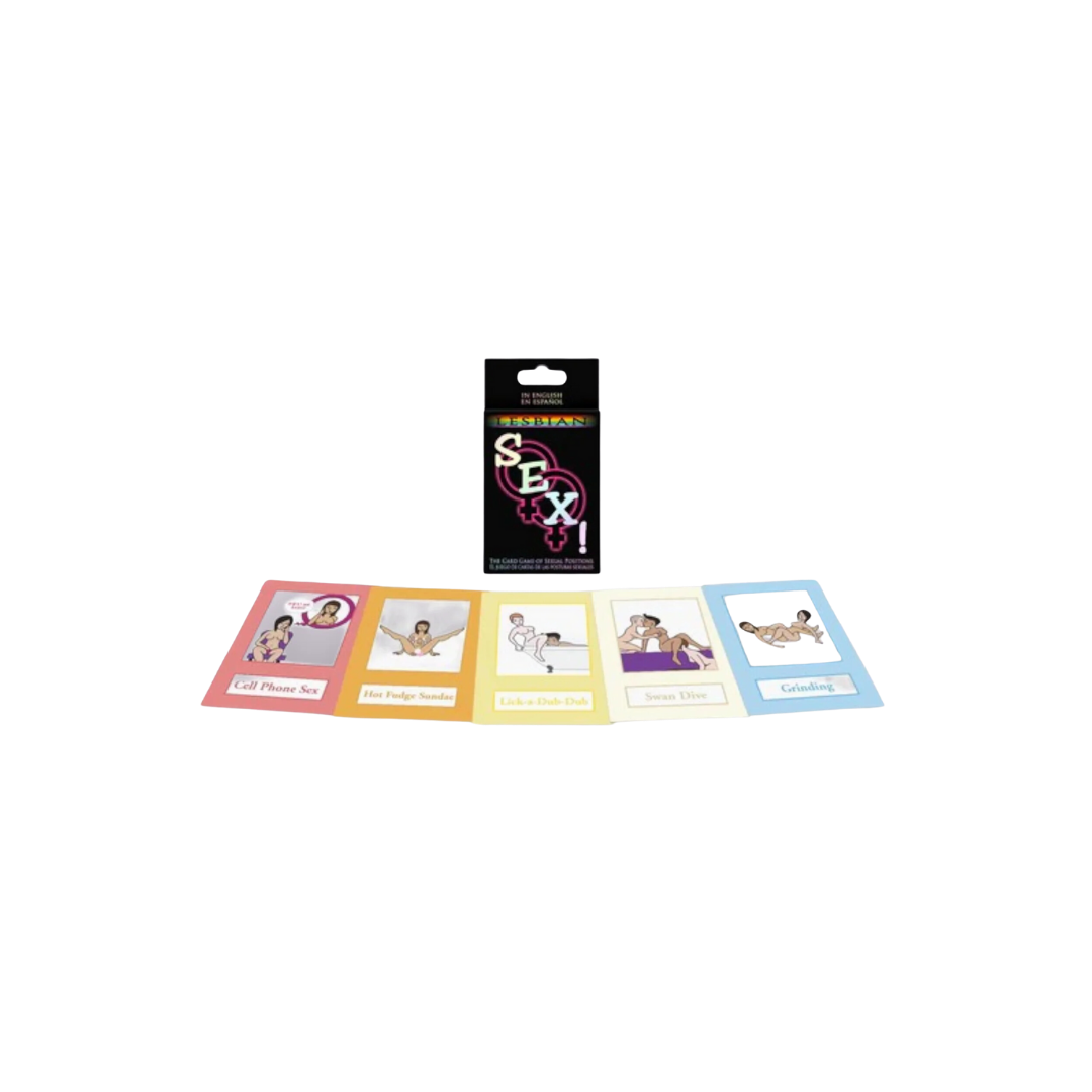 Sexo Lésbico! Juego De Cartas